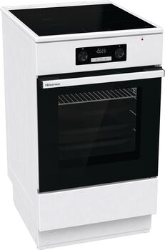 Hisense eldavél HCI8547WG - Hvít