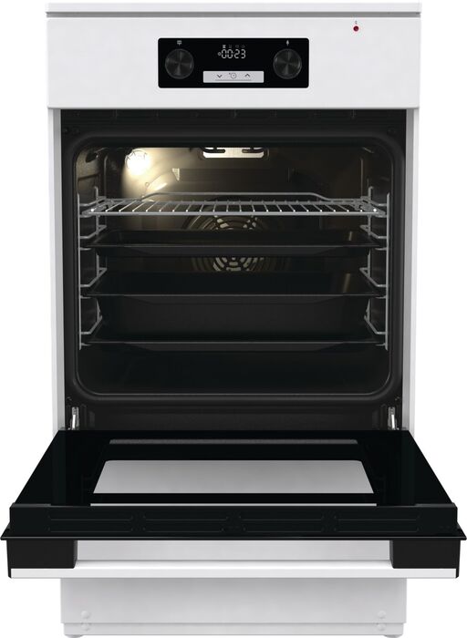 Hisense eldavél HCI8547WG - Hvít