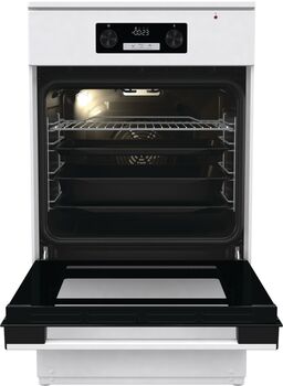 Hisense eldavél HCI8547WG - Hvít