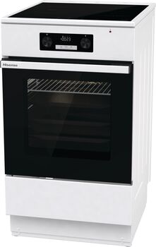 Hisense eldavél HCI8547WG - Hvít