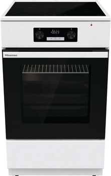 Hisense eldavél HCI8547WG - Hvít
