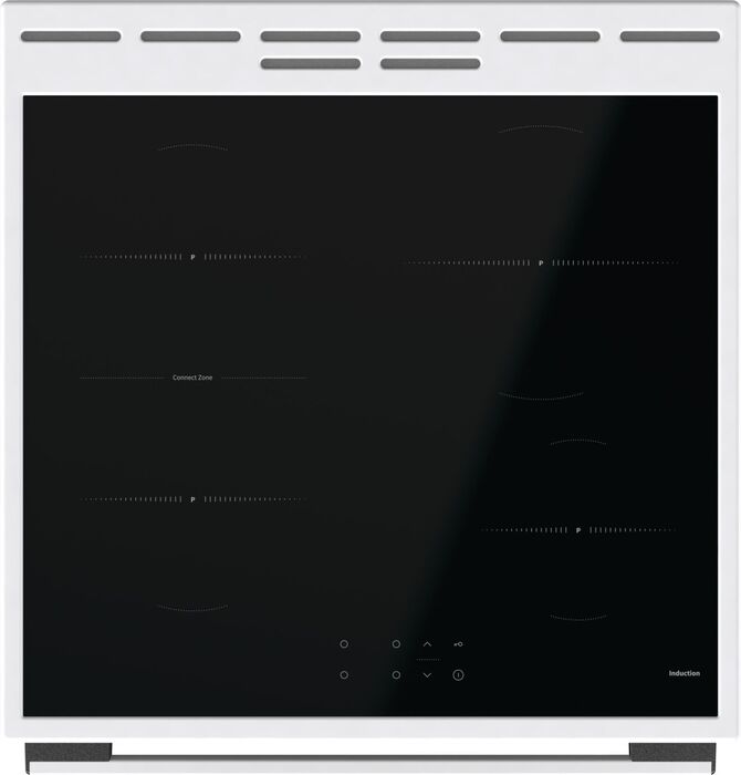 Hisense eldavél HCI8647WG - Hvít