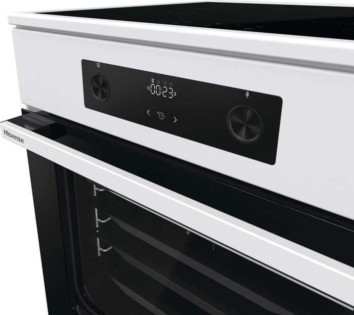 Hisense eldavél HCI8647WG - Hvít