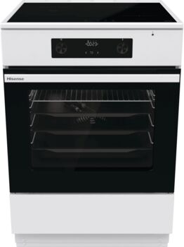 Hisense eldavél HCI8647WG - Hvít