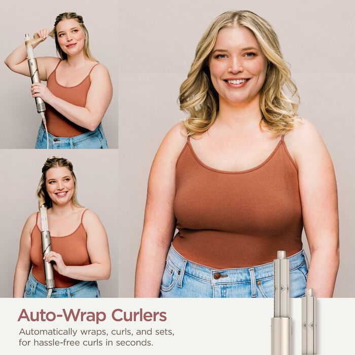 Shark FlexStyle 5-in-1 hármótunartæki - Kampavínslitað