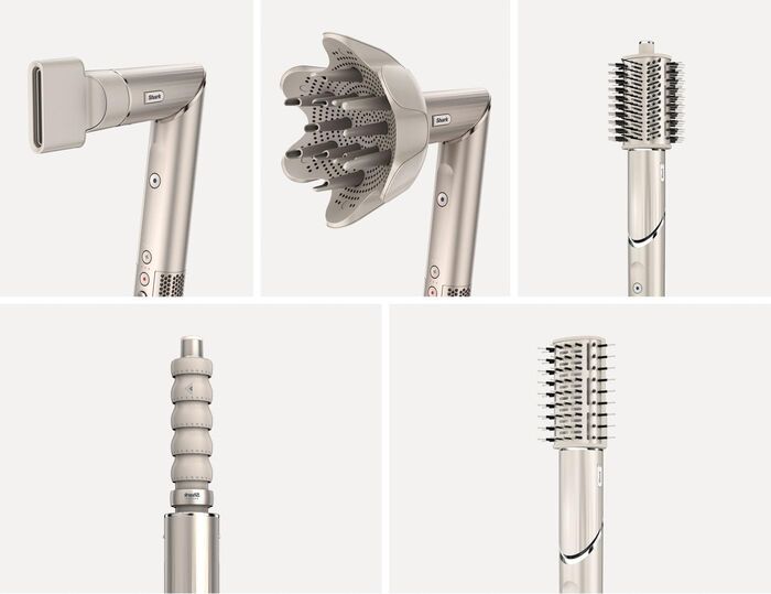 Product image not available for Shark FlexStyle 5-in-1 hármótunartæki - Kampavínslitað