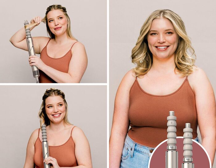 Product image not available for Shark FlexStyle 5-in-1 hármótunartæki - Kampavínslitað