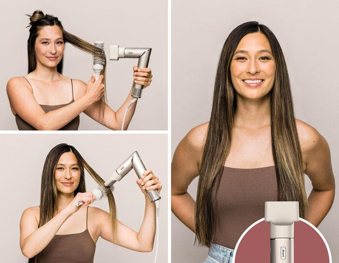 Product image not available for Shark FlexStyle 5-in-1 hármótunartæki - Kampavínslitað