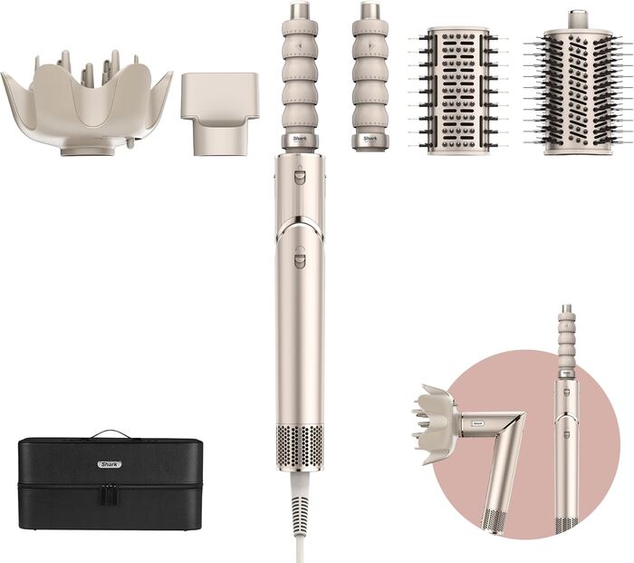 Product image not available for Shark FlexStyle 5-in-1 hármótunartæki - Kampavínslitað