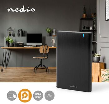 Nedis hýsing fyrir 2,5" geymsludrif