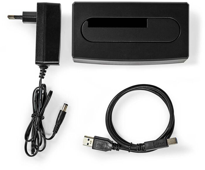 Nedis hýsing fyrir 2,5" og 3,5" HDD/SSD