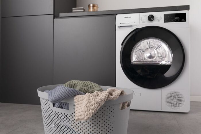 Hisense þurrkari HDHEP82A - Hvítur