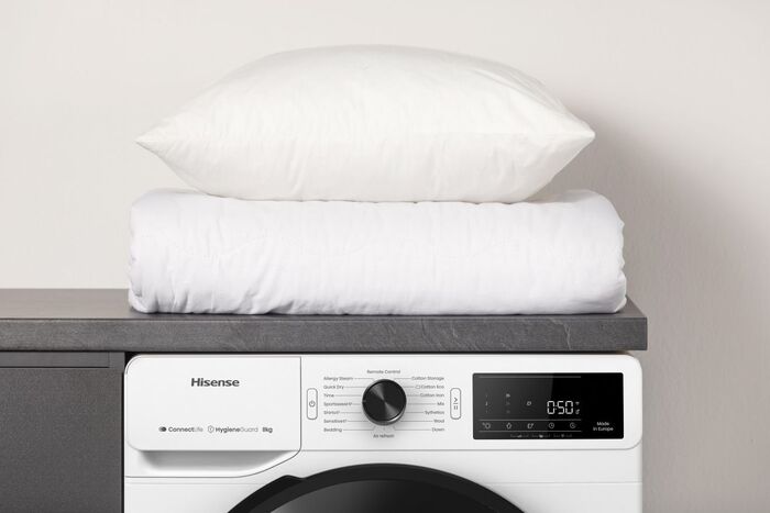 Hisense þurrkari HDHEP82A - Hvítur