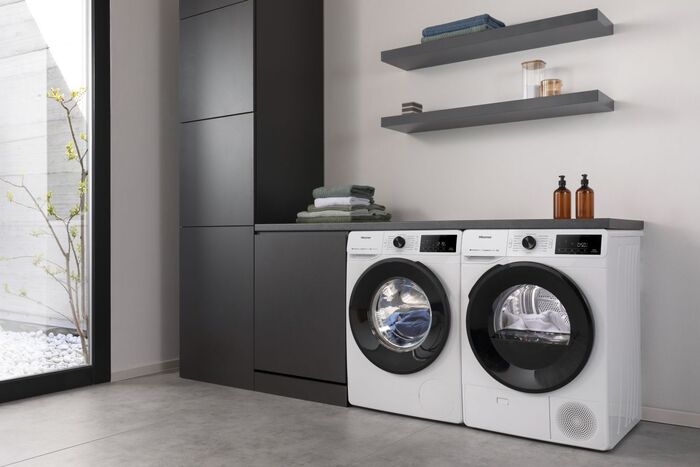 Hisense þurrkari HDHEP82A - Hvítur