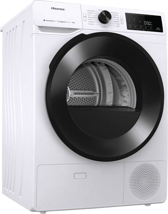 Hisense þurrkari HDHEP82A - Hvítur