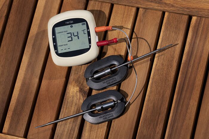 HerQs Easy BBQ Pro kjöthitamælir 