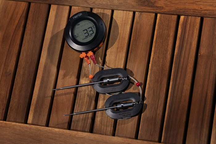 HerQs Digital Dome kjöthitamælir 