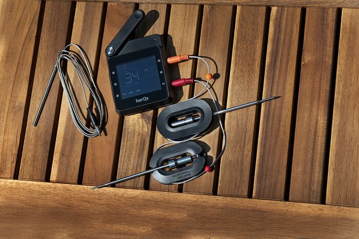 HerQs Professional kjöthitamælir 