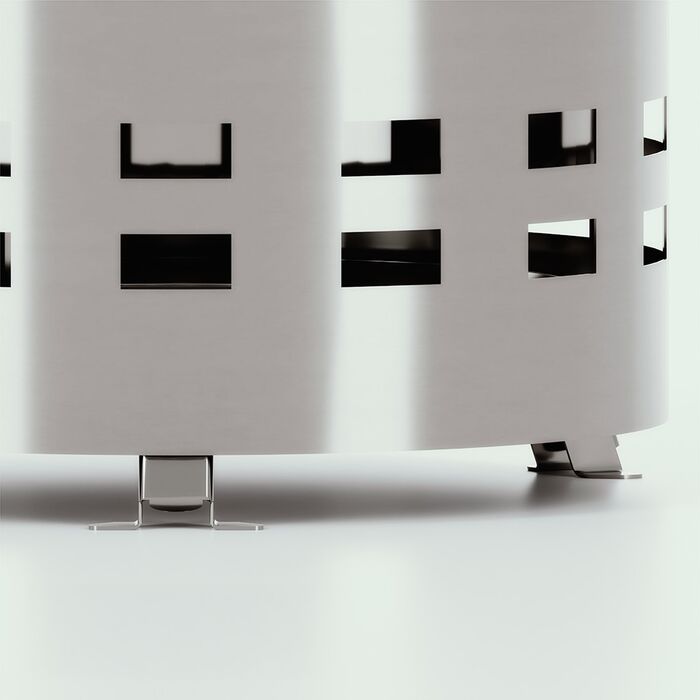 HerQs reyklaust eldstæði - Mighty