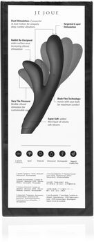 Je Joue Hera Flex tvöfaldur titrari - Svartur