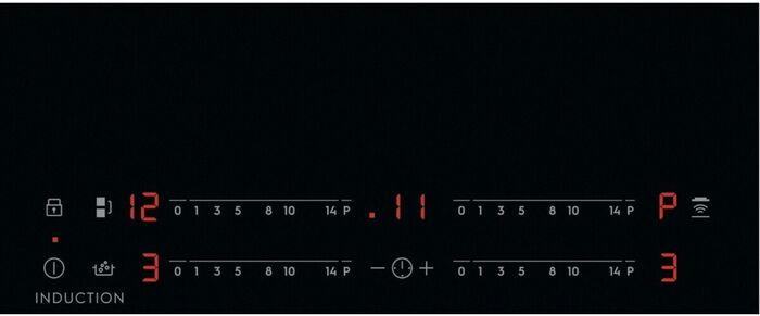 Electrolux spanhelluborð HHB850FBK