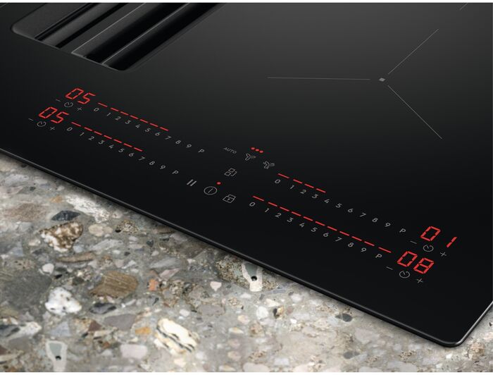 Electrolux spanhelluborð með gufugleypi