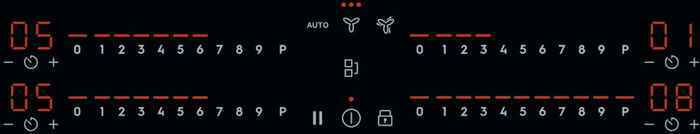 Electrolux spanhelluborð með gufugleypi