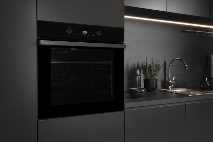 Hisense veggofn HI4A8647DG - Svartur