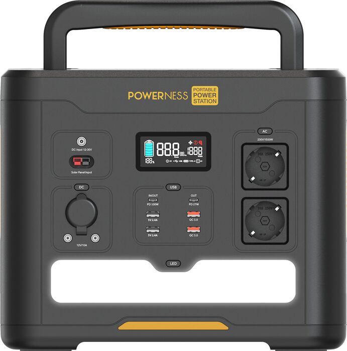 Powerness Hiker Pro 1500 orkustöð