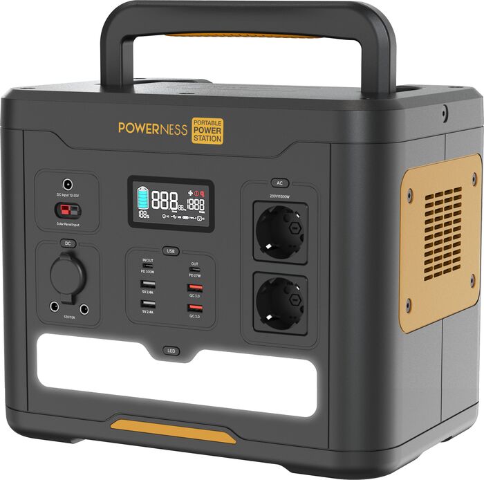 Powerness Hiker Pro 1500 orkustöð