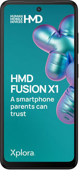 HMD Fusion X1 snjallsími 128 GB - Svartur 