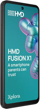 HMD Fusion X1 snjallsími 128 GB - Svartur 