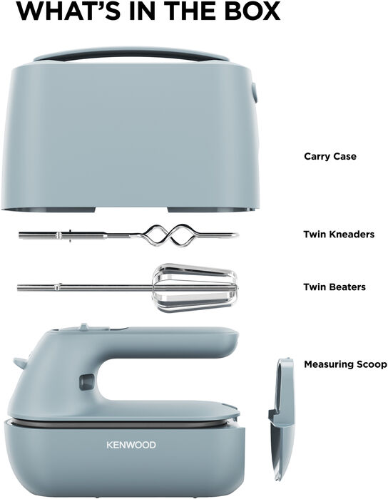 Kenwood GO handþeytari - Blár