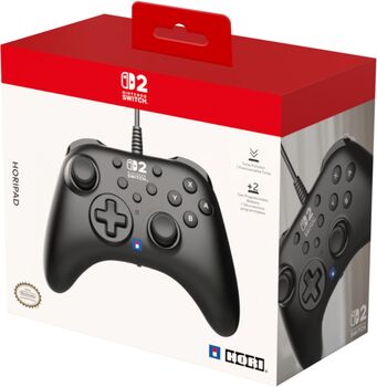 Hori Horipad Turbo Switch 2 stýripinni - Svartur