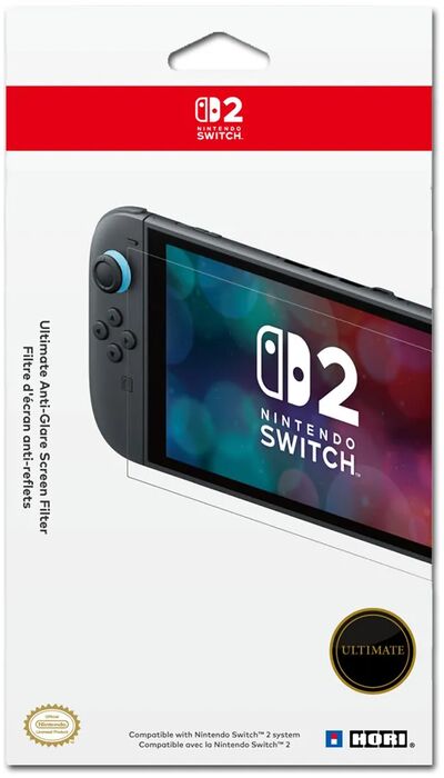 Hori Anti-Glare skjásía fyrir Nintendo Switch 2