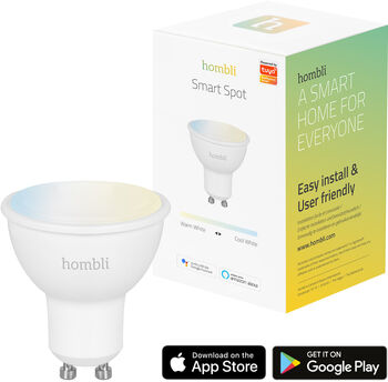 Hombli hvít snjallpera - 4,5W GU10