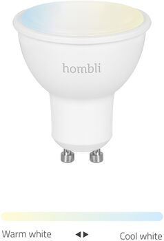 Hombli hvít snjallpera - 4,5W GU10