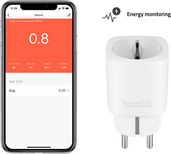 Hombli snjallinnstunga - Hvít