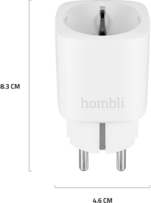 Hombli snjallinnstunga - Hvít