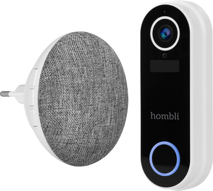 Hombli Smart Doorbell 2 dyrabjalla og hátalari