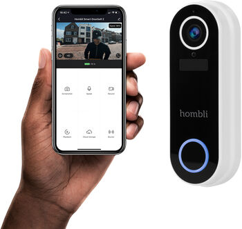 Hombli Smart Doorbell 2 dyrabjalla og hátalari