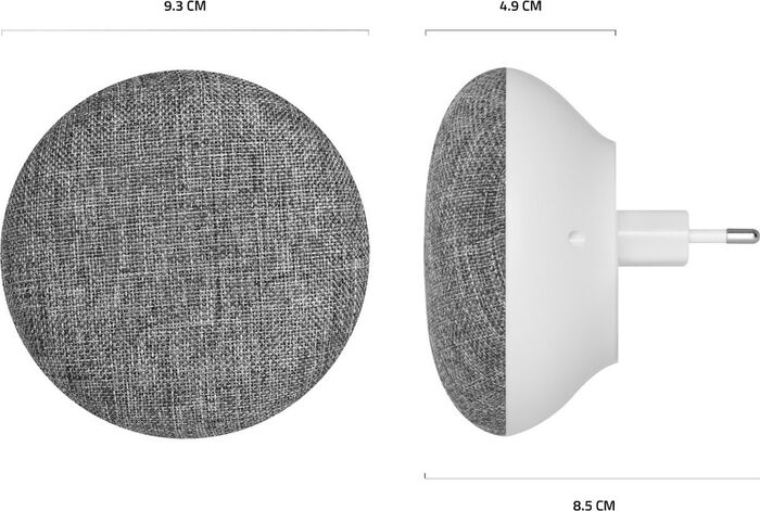 Hombli Smart Doorbell 2 dyrabjalla og hátalari - Svört