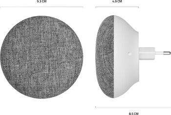 Hombli Smart Doorbell 2 dyrabjalla og hátalari - Svört