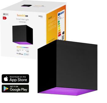 Hombli V2 útiveggljós - Svart 