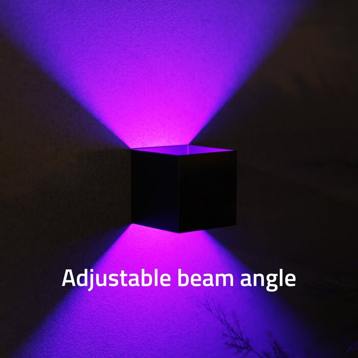 Hombli V2 útiveggljós - Svart 