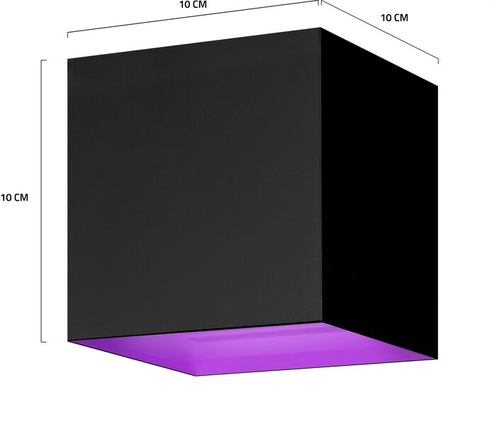 Hombli V2 útiveggljós - Svart 
