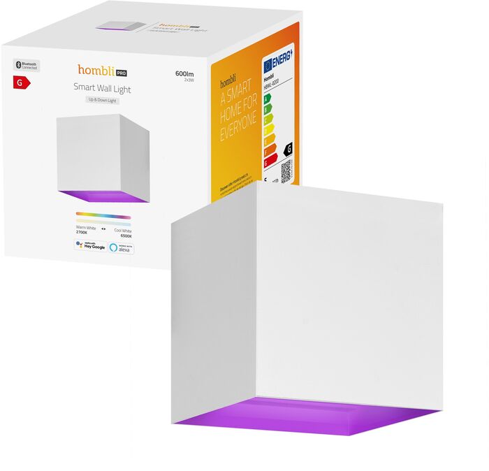 Hombli V2 útiveggljós - Hvítt 