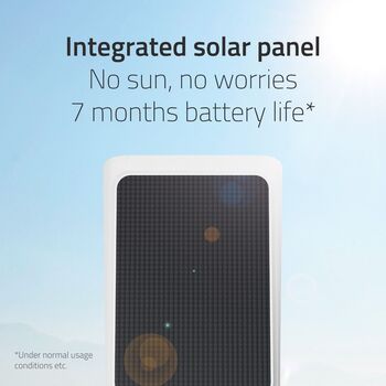 Hombli Solar 2K öryggismyndavél - Hvít