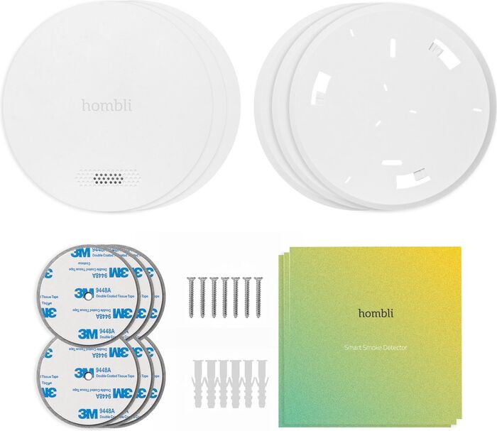 Hombli snjallreykskynjari - 3 stk