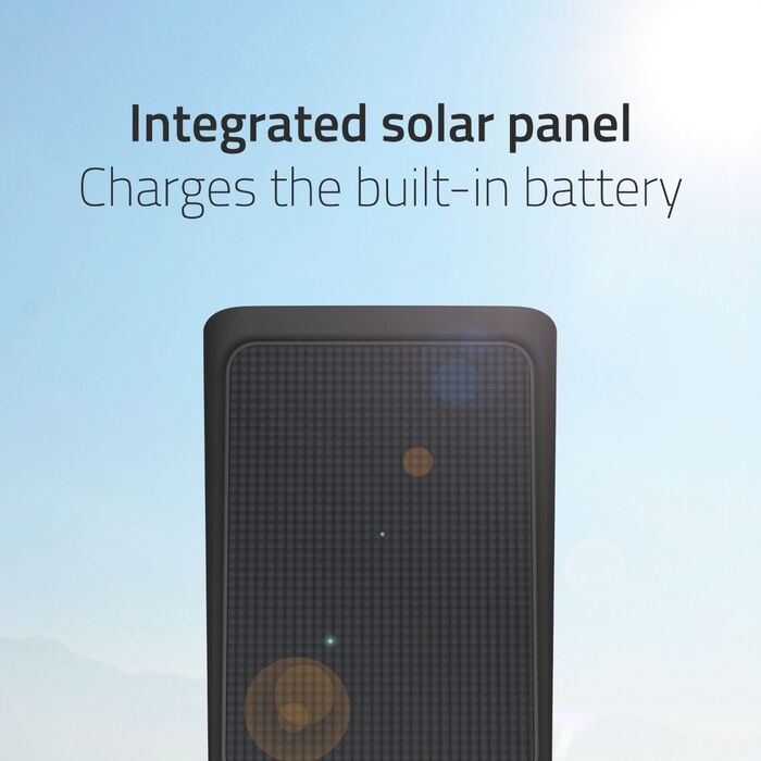 Hombli Solar 2K öryggismyndavél - Svört